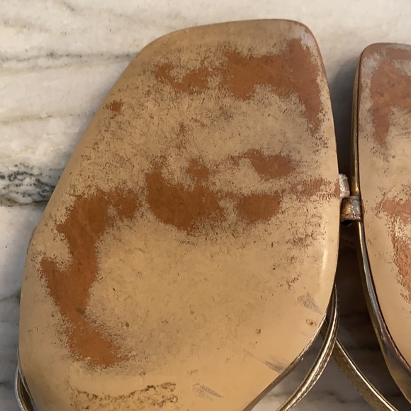 Sam Edelman GOLD Strappy heels size 9.5 *Himena* ✨✨✨ - Picture 5 of 10